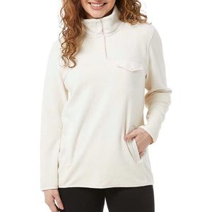 NWT Ladies' Snap Fleece Pullover